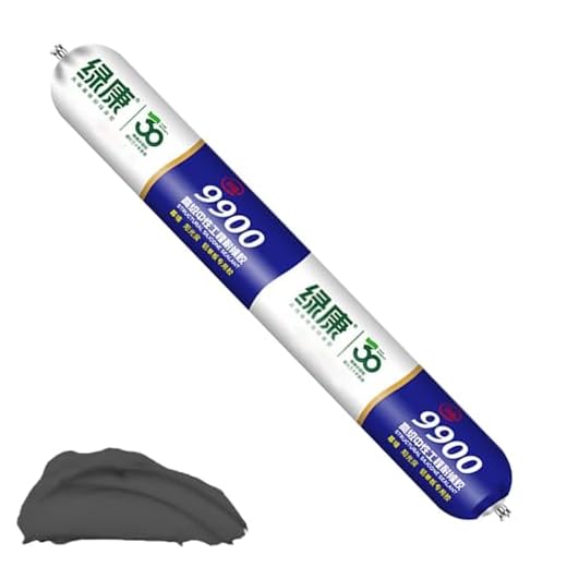 Silicone Sealant Waterproof 9900, Sellador Impermeable 9900, Solución para Grietas Techos y Paredes, Resistente Calor y Estiramiento, Para Exteriores Interiores (Black,1PCS)