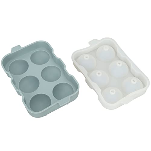 Molde de silicona para cubitos de hielo con 6 cavidades miniatura 4