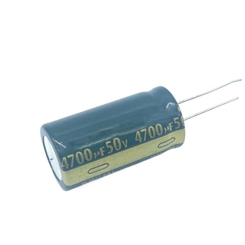 BCOMFY 2 uds 50V4700UF 18 * 35mm 4700UF 50V 18 * 35 Condensador electrolítico