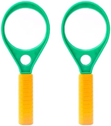 Hand-Held Reading Magnifiers Portable Toy Magnifier Children Magnifying Glass for Stationery Experiment Stationery Tools