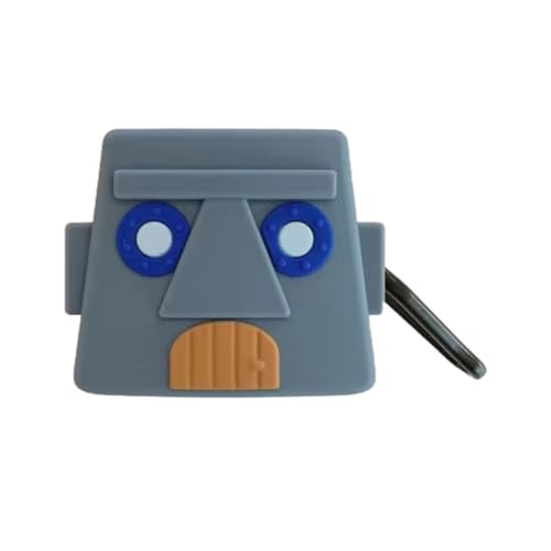 Image of Valente Silicone Case Cover for Samsung Galaxy Buds FE (2023), Buds 2 Pro (2022), Buds 2 (2021), Buds Pro (2021), and Buds Live (2020) (Squidward's House)