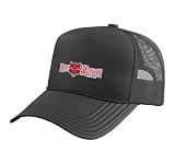 Arkansas State A-State Red Wolves ASTATE133 Trucker Hat with Adjustable Mesh Back, Black