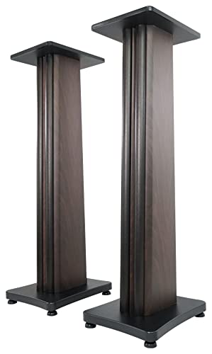 2 Rockville SS36D Premium Dark Wood Grain 36
