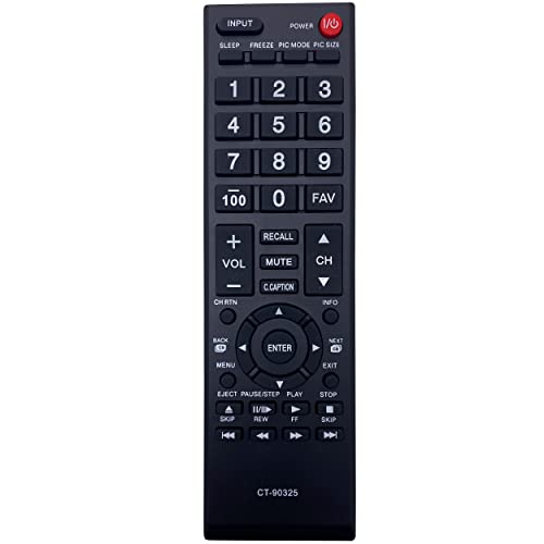 Télécommande TV Toshiba CT-90325 avec touches réactives sans programmation