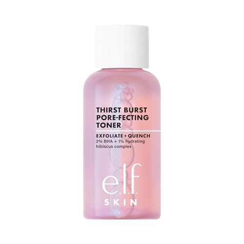 e.l.f. Thirst Burst Pore-fecting Toner Mini, Hydrating & Exfoliating for