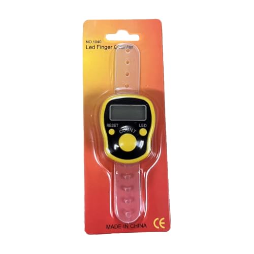 Contador Manual - Contador Electrónico De Mano Para Conteo | Pantalla Digital Portátil Con Botón Reseteable Para Golf Y Natación