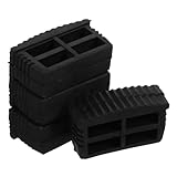Toddmomy Coussinets de Protection pour Échelle Antidérapants en Caoutchouc Lot de 4 60 X...