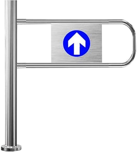 Self-Closing Metal Swing Gate - Heavy-Duty Safety Door for Supermarkets & Warehouses | Secure Access Control Solution for Enhanced Security