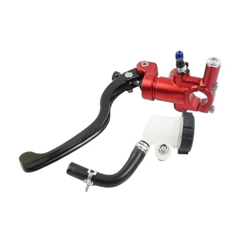 Levier de frein et d'embrayage universel rouge pour sublimer votre balade en Café Racer