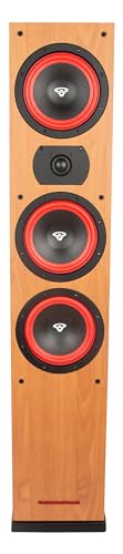 Image of CERWIN-VEGA! Home Audio LA365 6.5 inch 300 Watts 3-Way Tower Speakers (Cognac)