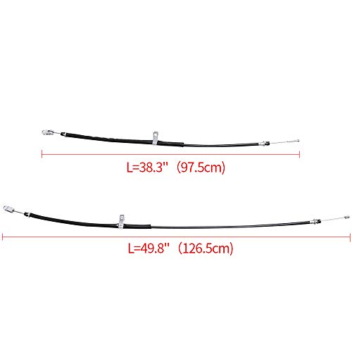 image for No. 1 accessories 2PCS Club Car Precedent Brake Cable Driver & Passeng