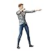 DYNWAVE 1: 64 Scale Miniature Singer Model, Photo Props Figurines, Model Trains People Figures for Micro Landscapes Decor Accessories, Singing