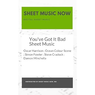 You've Got It Bad Sheet Music