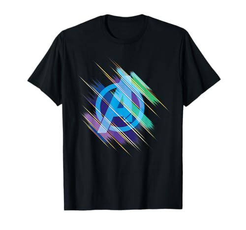 Marvel Avengers: Endgame Logo Blurred Ink T-Shirt T-Shirt