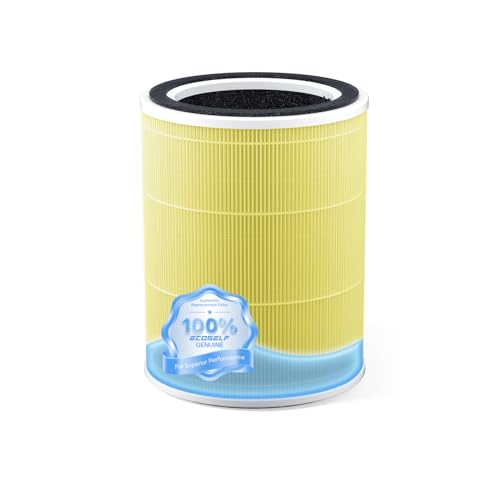 Image of Genuine Replacement Air Purifier Pet Allergy Filter for HAP609 Air Purifier Filter, 3-Stage Filtration Repacement for High-Efficient Filtration, 1 Pack, Yellow