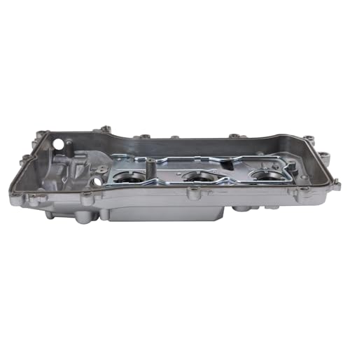 Image of TRQ Right Valve Cover Passenger Side Compatible with 2007-2018 Lexus ES350 2007-2015 RX350 2005-2018 Toyota Avalon 2007-2017 Camry 2008-2016 Highlander 2006-2012 RAV4 2007-2016 Sienna 2009-2015 Venza
