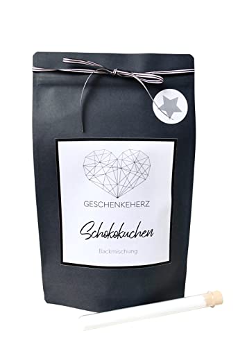 Backmischung Schokoladen Kuchen mit Puderzucker Cover