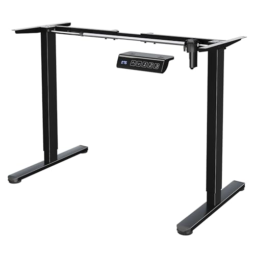 BONTEC Mobile Standing Desk Brown, 23.6" x 20.5" 90° Tilting