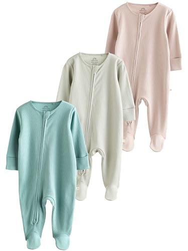 NEXT Pack de 3 Pijamas de Animales con Eslogan Minerals 18 Meses