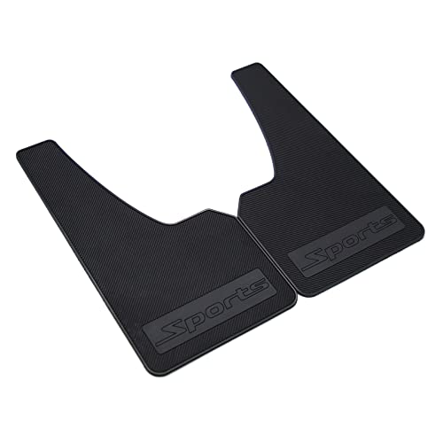 Image of Car Mud Flaps Universal Sport Car Styling Rubber Mud Guards (23.4 * 19.5 * 0.2, 4pcs)
