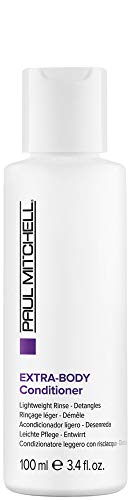 Paul Mitchell Extra-Body Conditioner - vegane Creme-Spülung ideal für feines Haar, Pflege-Conditioner verleiht Fülle, Glanz und Sprungkraft, 100 ml 102211