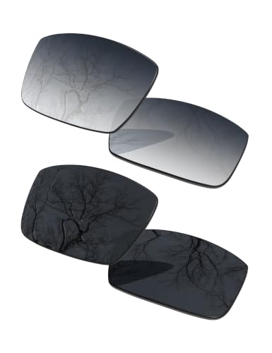 Image of ToughAsNails 2 Pair Polarized Replacement Lenses Compatible with Oakley Gascan OO9014 Sunglasses