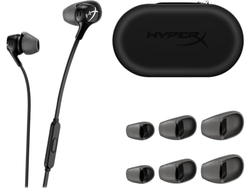 Auriculares con Micrófono Hyperx Cloud Earbuds II Negro