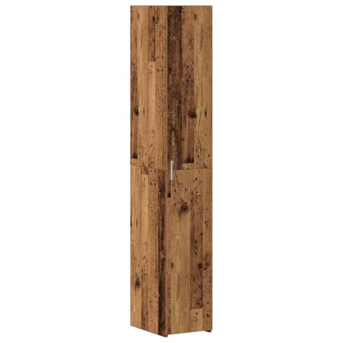 Mueble Alacena Alta de Madera con Puertas y Estantes 4