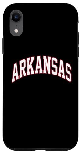 Camiseta Arkansas vintage retro Arkansas Red Throwback Souvenir Carcasa para iPhone XR
