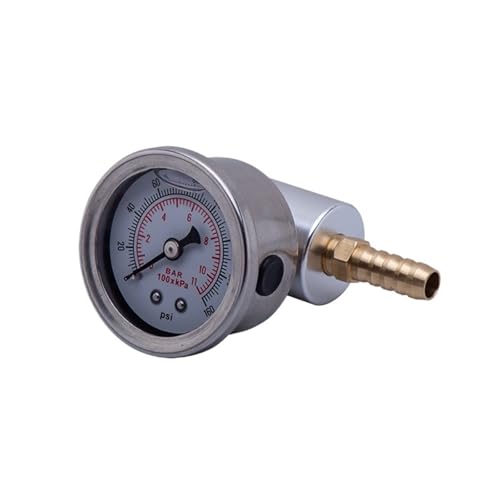 Manomètre de pression de carburant 0-160 psi pour le réglage des systèmes d'injection