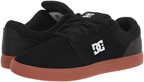 DC Men's Crisis 2 Skate Shoe, Black/Gum, 11 | Image 6