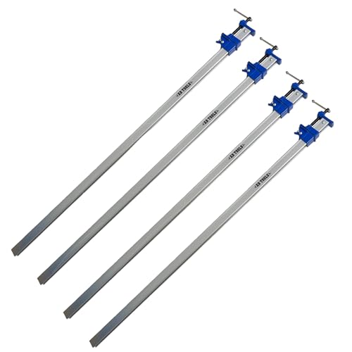 AB Tools 48 1200mm Aluminium Sash Clamp Grip Bench Work Holder Vice Slide Cramp 4pk