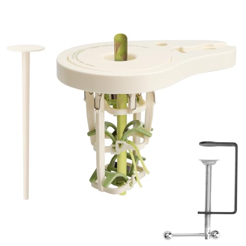 Asparagus Peeler with 6 Precision Blades, Manual Powerless Peeler for Asparagus, Precise and Fast Peeling of Asparagus for Perfect Results in the Kitchen and Outdoor Cooking