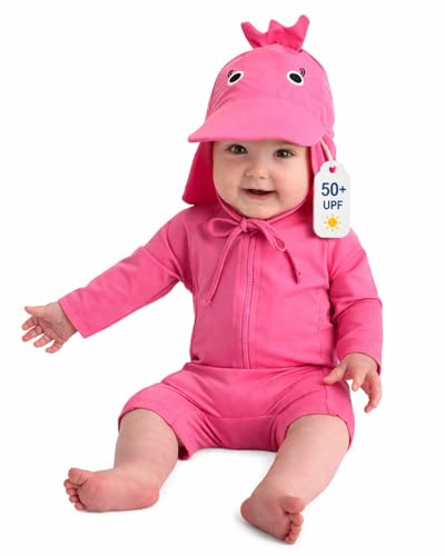 Image of Cuddle Club One-Piece Sunzies Swimsuit UPF 50+ Sun Protective Sunsuit