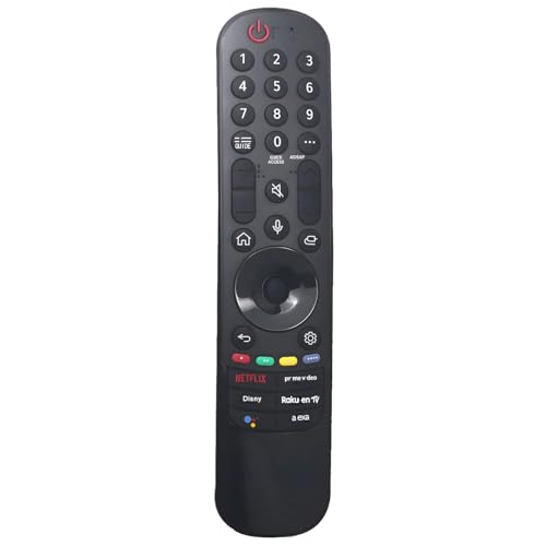 AKB76039901 MR22GA Infrarot Ersatz Fernbedienung für LG Smart TV 65QNED866QA 55QNED866QA 86QNED816QA 75QNED816QA 65QNED816QA 55QNED816QA 50QNED816QA LED83C2 4LA OLED77C24LA OLED65C24LA OLED55C24LA