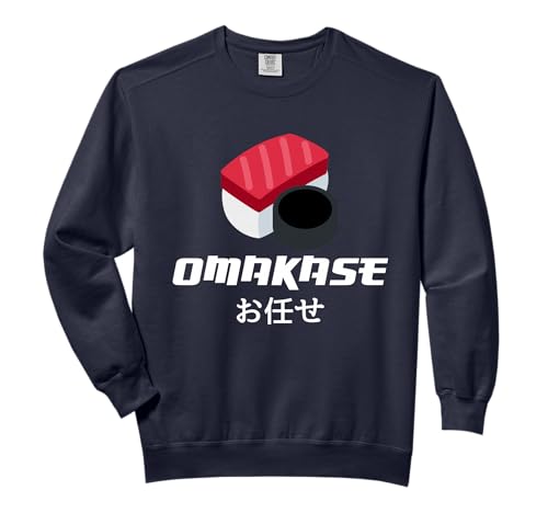 Japanese Food Cuisine - Sushi Omakase t shirt Comfort Colors Adult Sweatshirt
