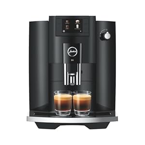 JURA Machine à café automatique E 6 Piano Black (EC)