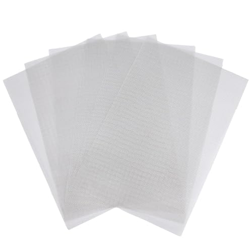 6 Pièces Wire Mesh Maille Métallique Filtre 15x21 cm, Maille d'acier Inoxydable Filtration en Feuilles Filtre, Grillage Maille Fine pourEmpêcher Souris...