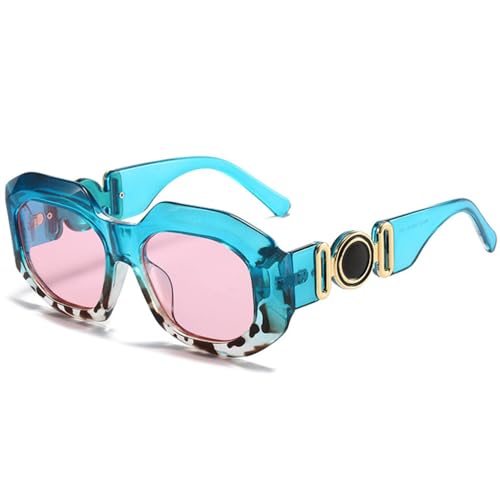 Lunettes de soleil carrées polygone pour sublimer vos tenues de vacances et sorties en terrasse