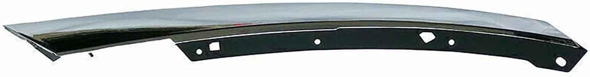 Compatible with 2016 2017 2018 H0NDA Civic Chrome Front Headlight Eyelid Molding Trim Set