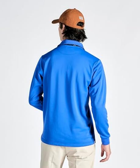 【新品】マンシングウェア　モックネック長袖シャツ蓄熱保温　LL　ヒートナビゴルフ Munsingwear 公式 マンシングウェア ボーダーモックネック長袖