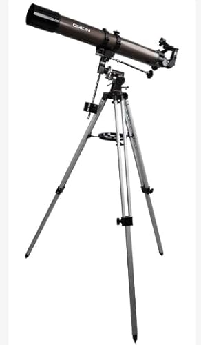 Télescope astronomique réfracteur 1000/90 mm avec Monture équatoriale et trépied