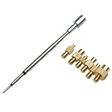 Akfldms C210/TS21/HS-02B Wärmeeinfügenuss Spitze Trimmset Innengewinde Lötwerkzeug für 3D-Druck Nachbearbeitung Modifikation