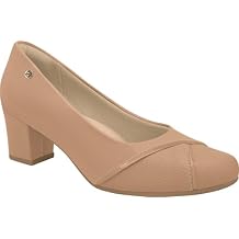 Piccadilly Brazilian Womens Mid Heel Pump Shoe 110177 Beige 8