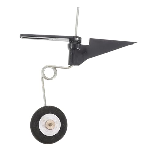 Kisangel Model Airplane Landing Gear Set Tail Wheel Assembly for DIY Rc Model Plane Aircraft Toy Airplane Parts