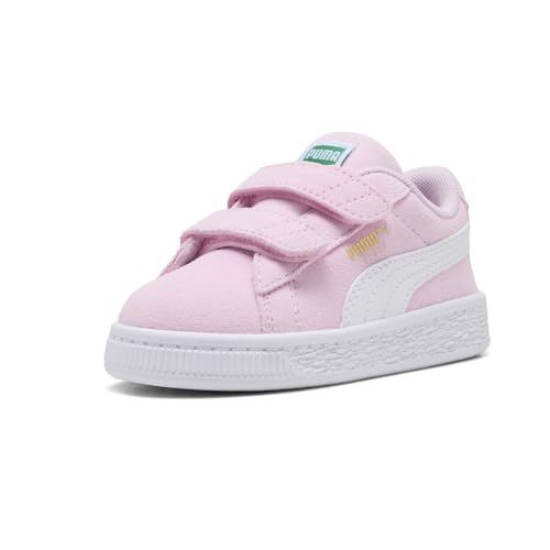 PUMA Toddler Girls Suede Classic V Slip On Sneakers Shoes Casual - Pink2