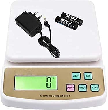 CHHOKRA SF-400 A with adopter, 10Kg Weight Machine with Fast Response Sensor for Shop, Home Weighing Scale (B0CTF978RC) Amazon Price History, Amazon Price Tracker