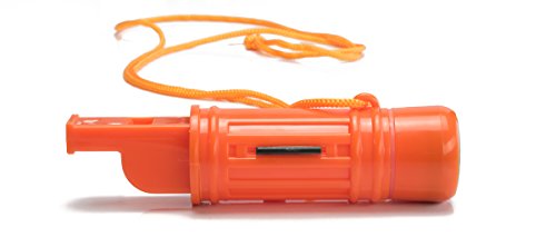 SE-5-in-1-Orange-Survival-Whistle-with-Compass-Signaling-Mirror-Lanyard-and-Fire-Starter-112dB-45-Inch-Length-Ideal-for-Hiking-Camping-Emergencies-2-Pack-CCH5