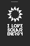  Solarenergie Notizbuch: 100 Seiten  Kariert  Photovoltaik Solar Energie Erneuerbare Energien Team Geschenk Sonnen Sonnenenergie Unbegrenzt Kraft Grün Solarthermie Fan Sonne Klima Strom Solarstrom
