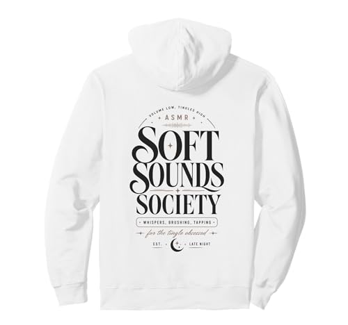 Soft Sounds Society ASMR Whispers �u���b�V���O�^�b�s���O �p�[�J�[